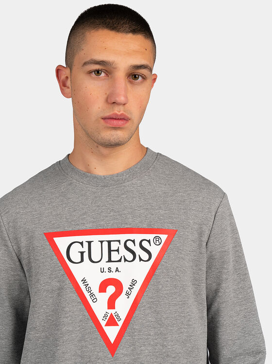 AUDLEY sweatshirt with triangular logo print - 2