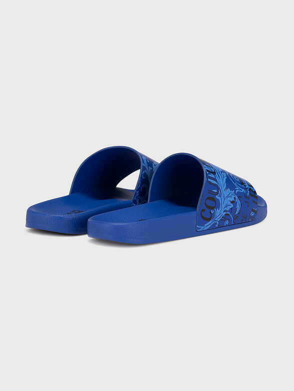 FONDO SLIDE blue slippers - 3