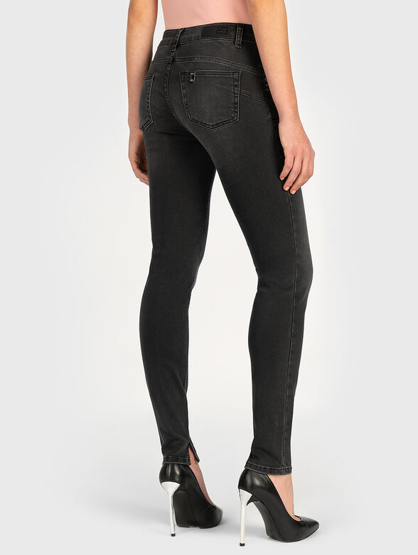 Skinny jeans with studs and crystals - 2