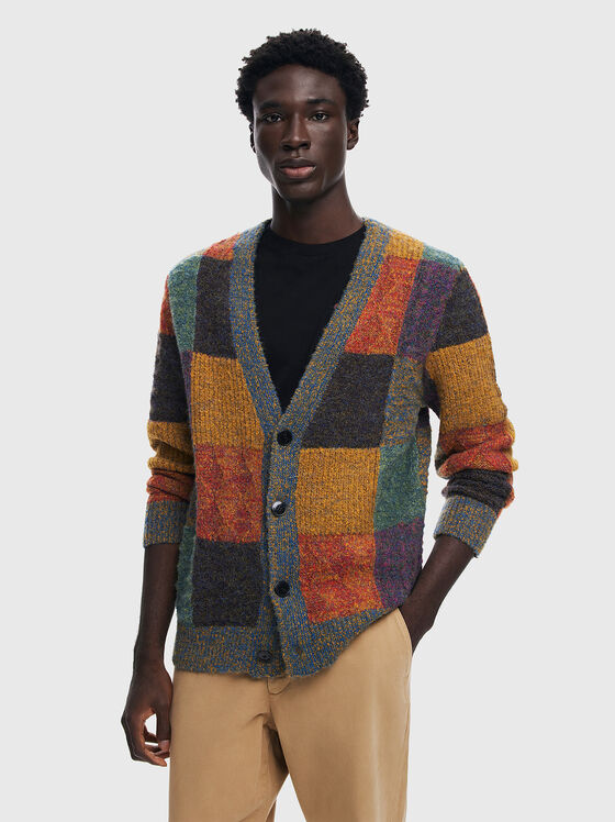 ALDAIR jumper with colour block effect  - 1
