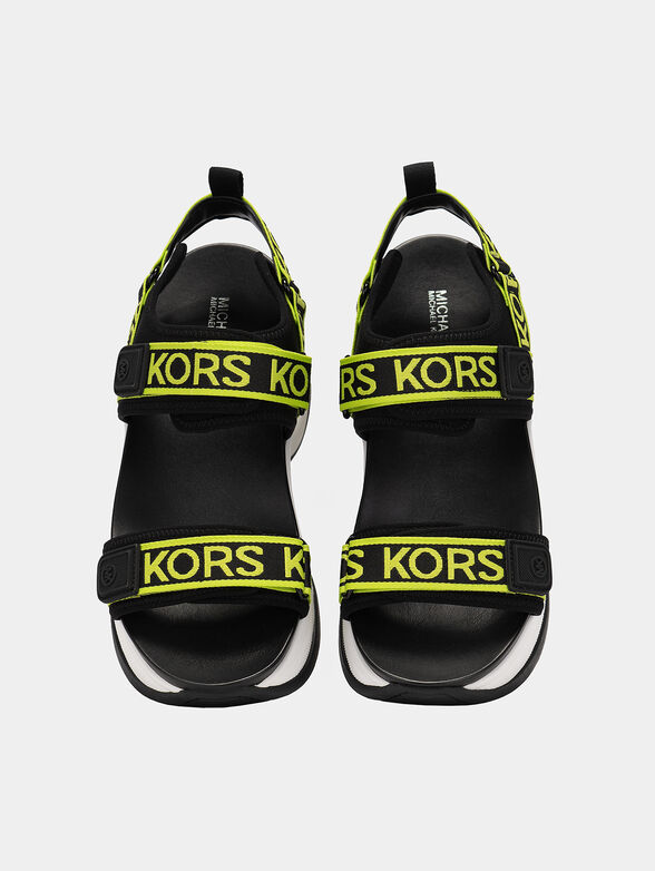 MAVERICK sandals with logo details - 6