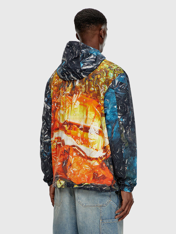 J-WARRETT-POSTER jacket with abstract print - 3