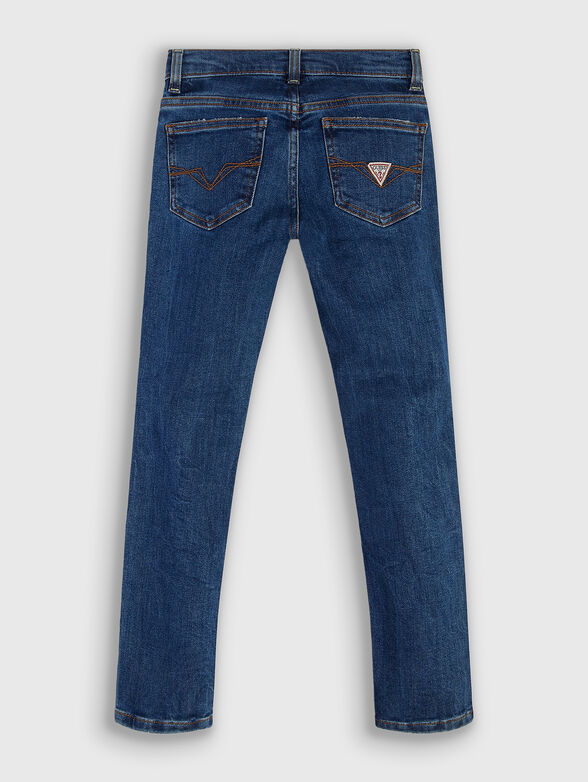 Blue skinny jeans - 2