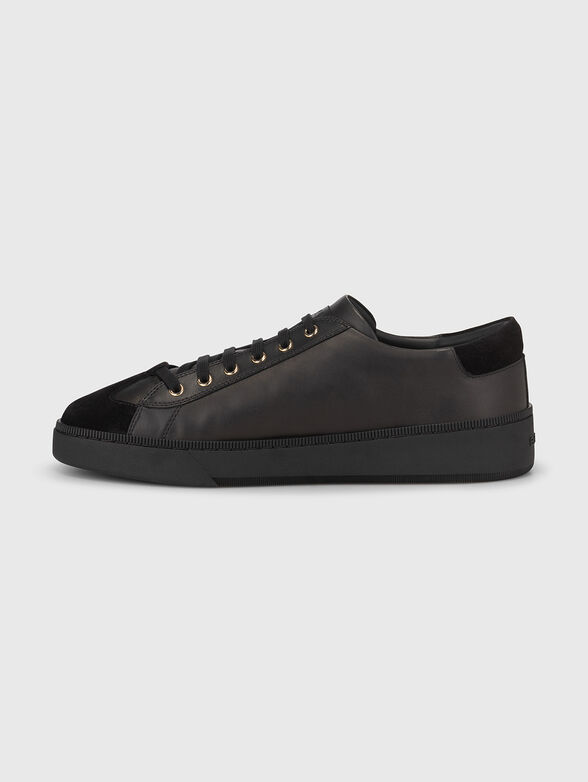 Leather sneakers - 4