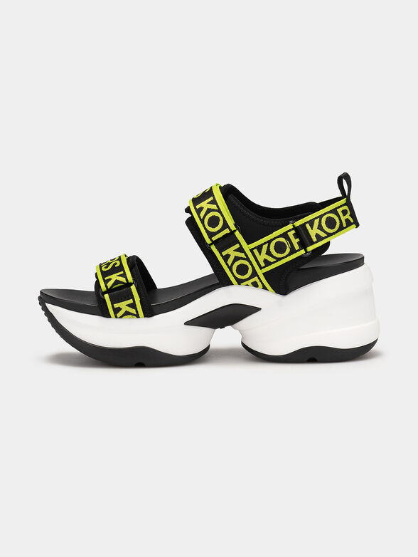 MAVERICK sandals with logo details - 4