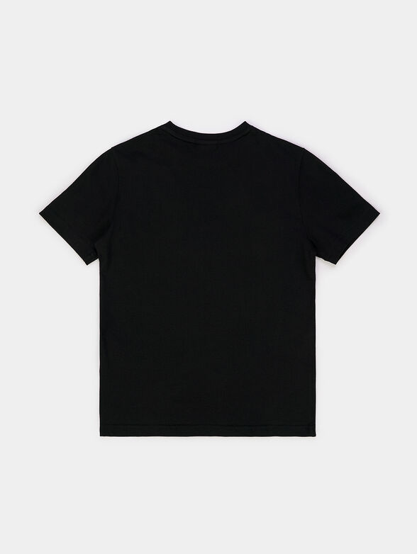LAMIL Black cotton t-shirt - 2