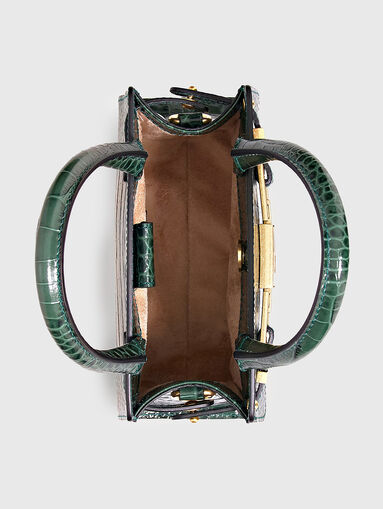 CRISTINA bag with croco texture - 5