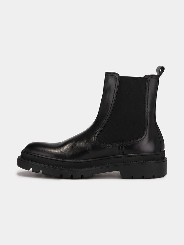 OUTLAND ankle boots with logo print - 4