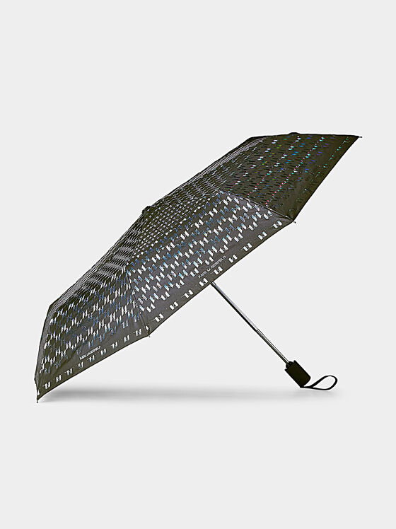 K/MONOGRAM umbrella with monogram logo print - 1