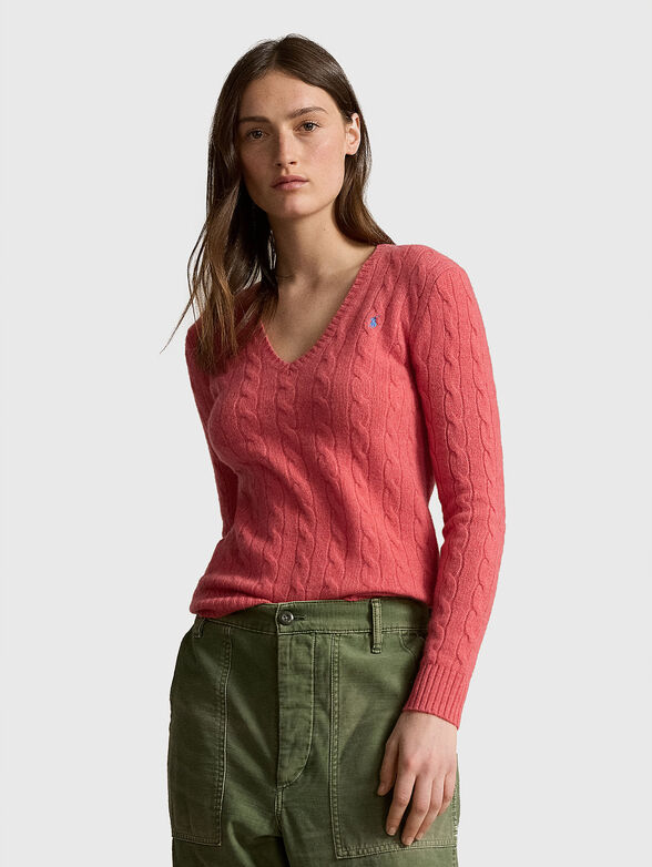 V-neck pullover - 0