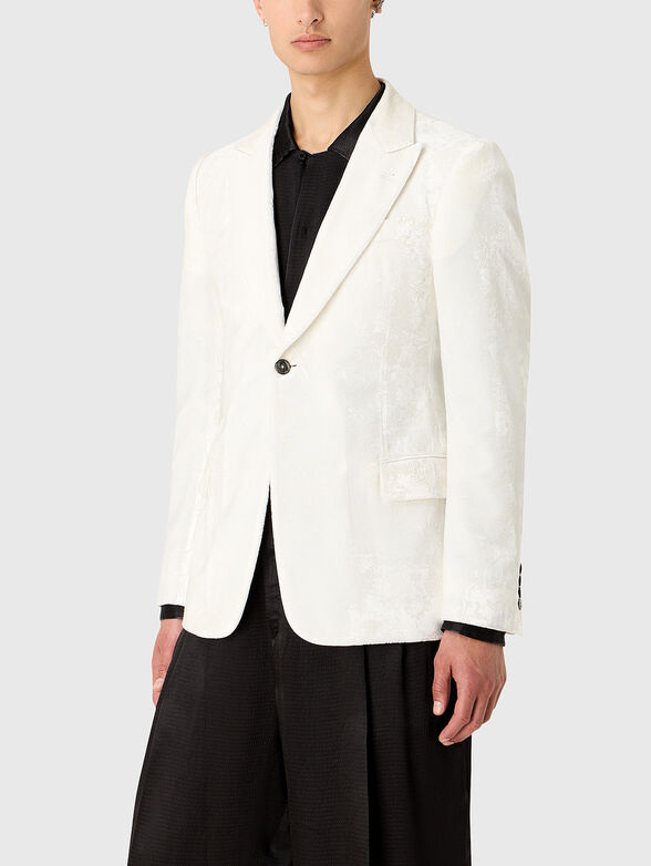 Blazer from viscose blend - 1