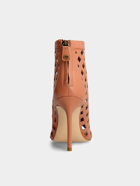 ABRIELE leather heeled shoes - 3