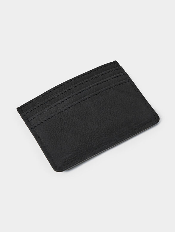 CONI black leather cardholder - 2