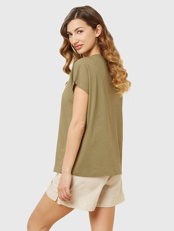 T-shirt in beige - 2