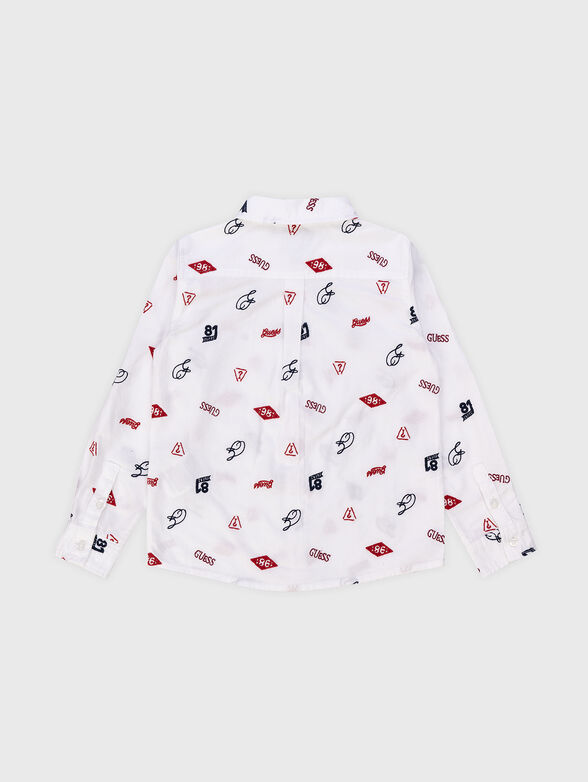 Shirt with logo print - 1