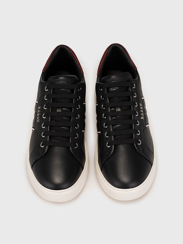 MEDDY leather sports shoes with contrast details - 6
