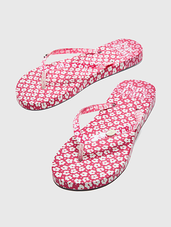 RAKE TIGI Flip-flops with floral print - 6