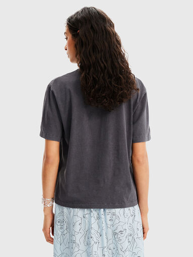 MONA T-shirt with artistic print - 3