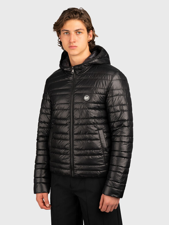 Double-faced jacket with hood - 0