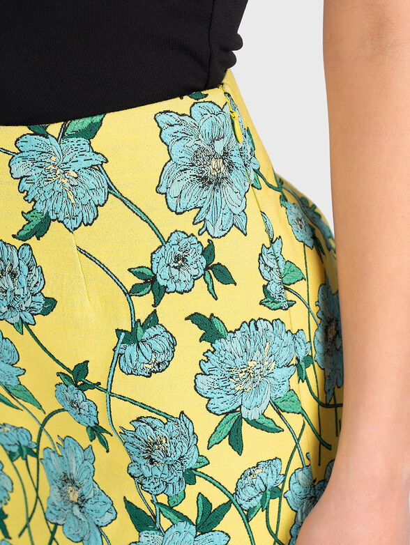 CLARA skirt with floral print - 3