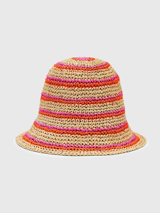 Καπέλο τύπου bucket με ριγέ - 1