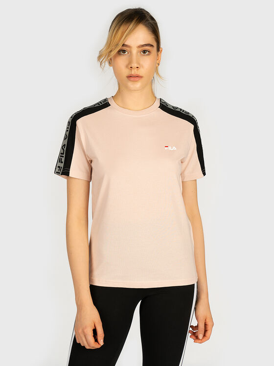 TAMSIN T-shirt with contrasting logo print - 1