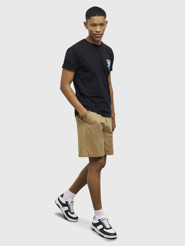 T-shirt with contrasting embroidery - 2