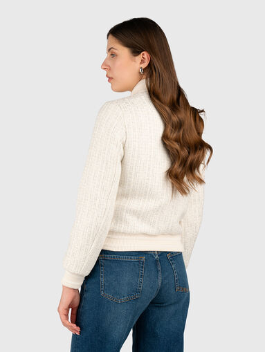 NEW GLORIA bomber made of buckle in blue - 3