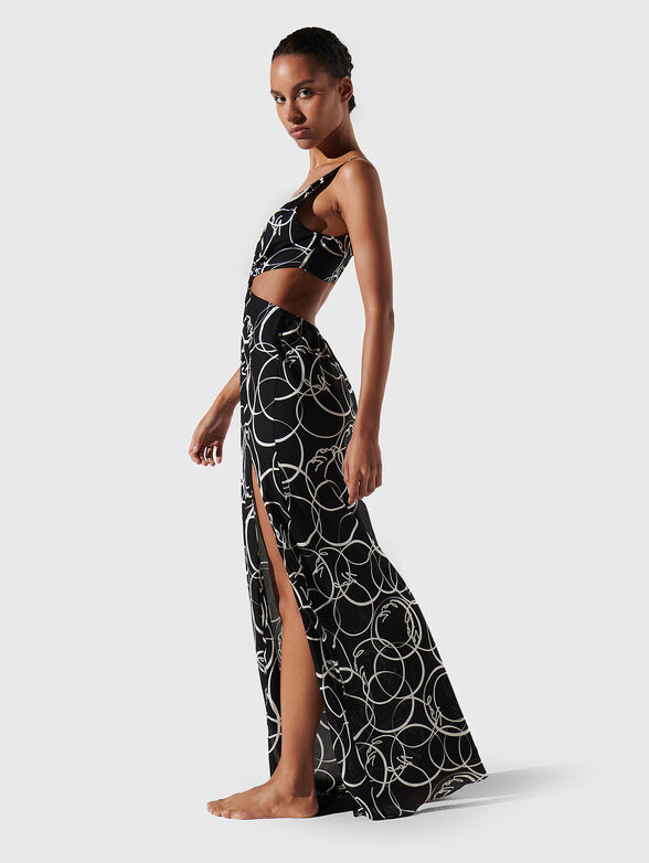 Beach dress with cut-out details - 4