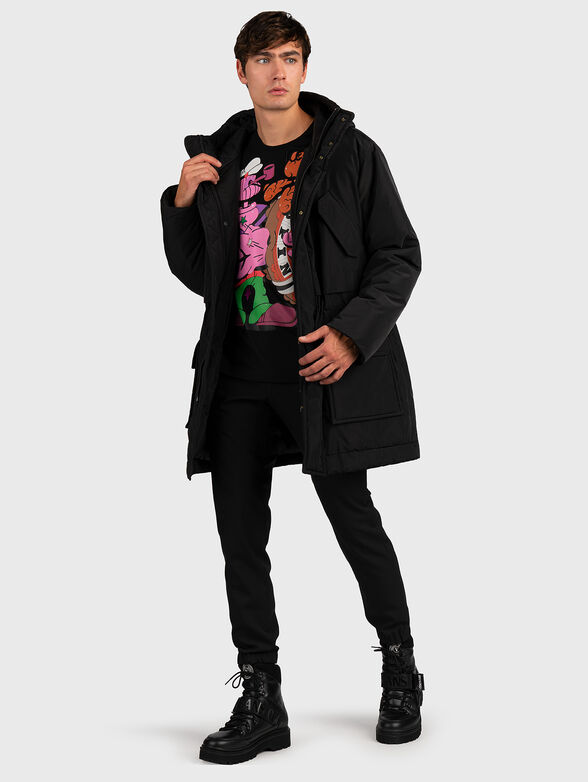 Padded jacket with pockets - 6