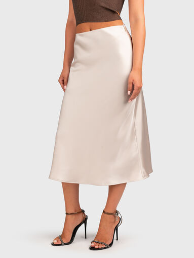 Skirt with satin effect - 3