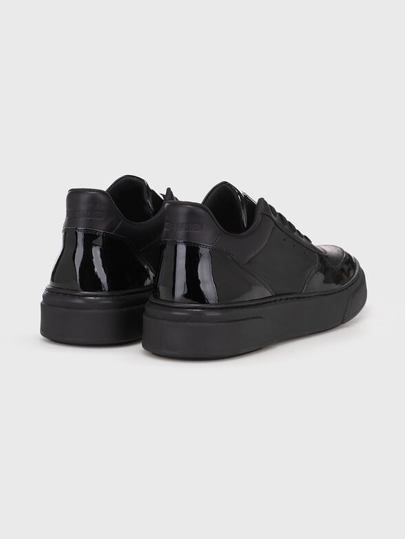 BRENT black sneakers - 3