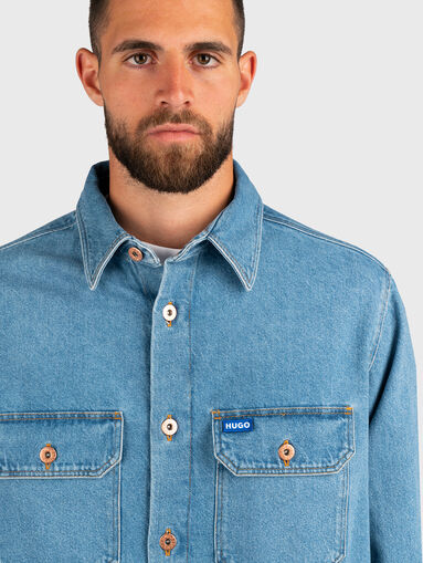 EBOLT denim Shirt - 4