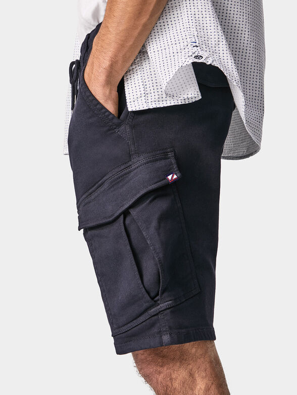 JARED dark blue shorts with cargo pockets - 3