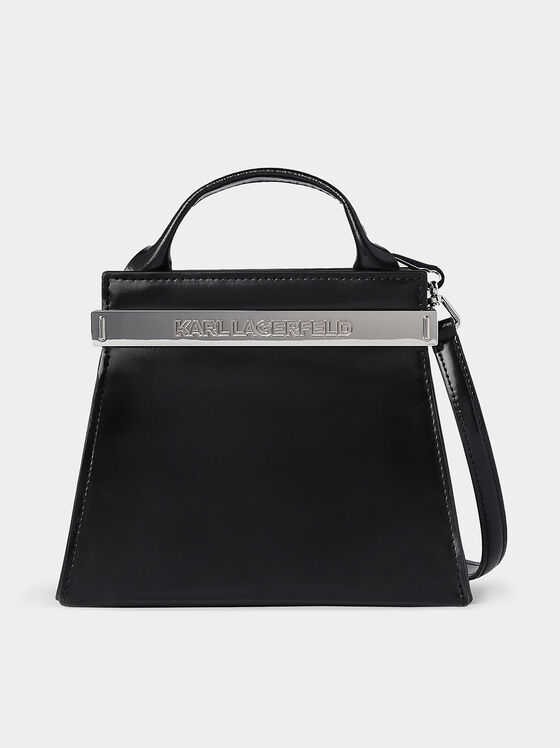 K/KROSS small black bag with metal logo accent - 1