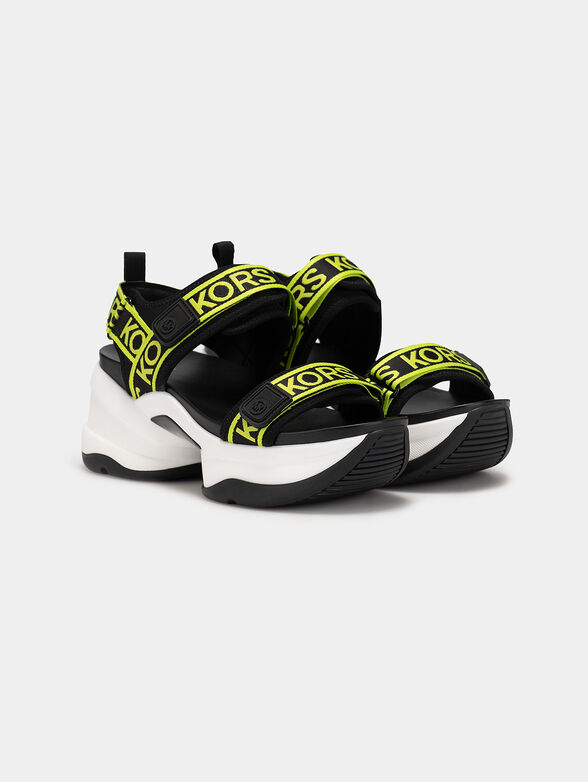 MAVERICK sandals with logo details - 2