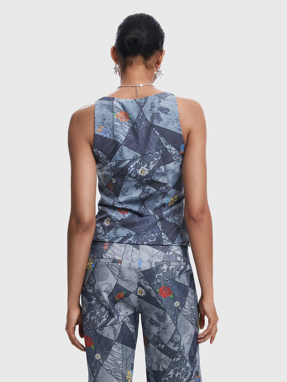 Top with print - 3