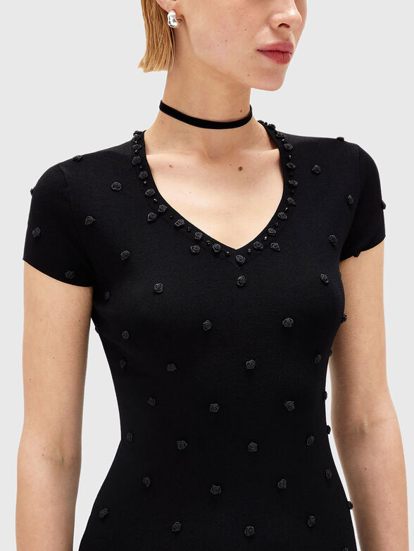 Short sleeved mini dress - 2