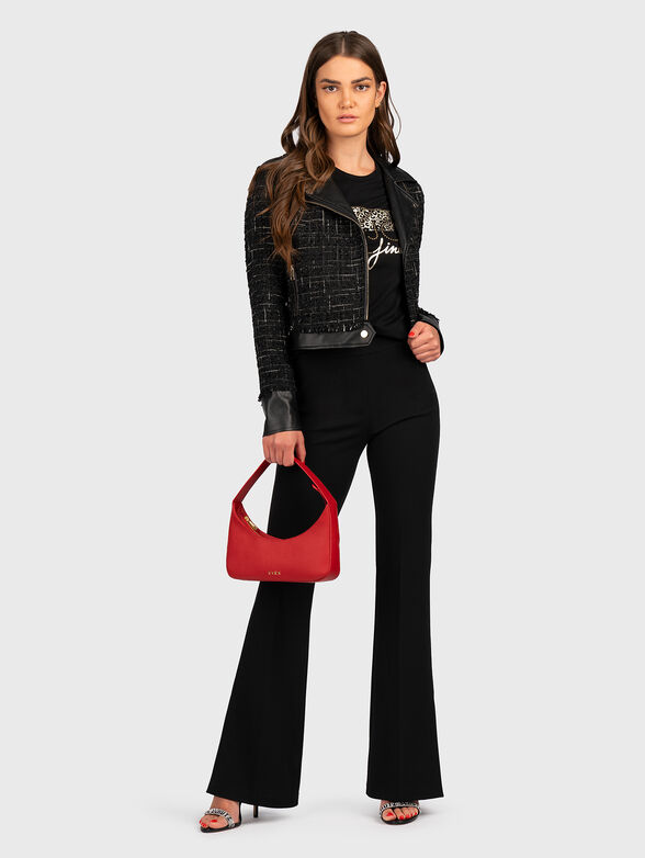 Black biker jacket  - 2
