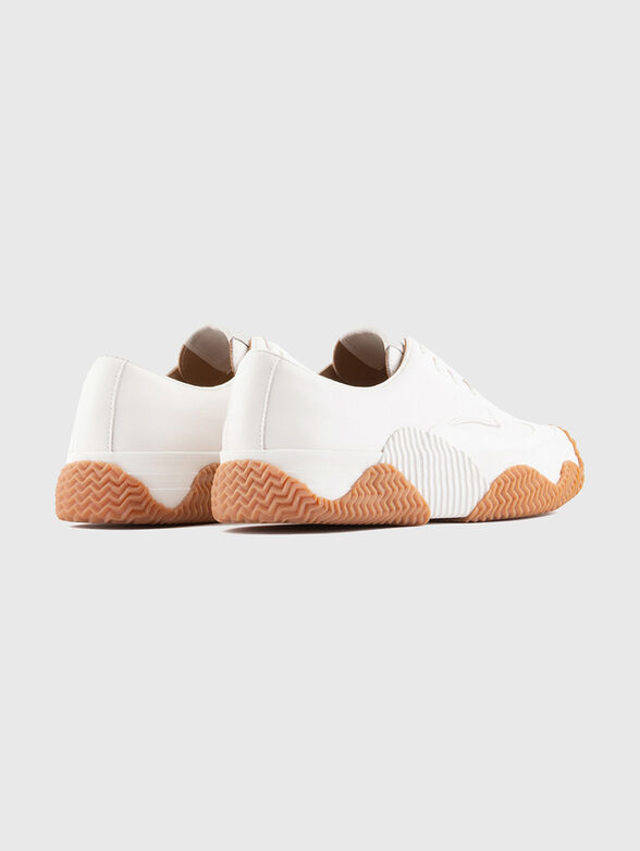 White leather sneakers - 3
