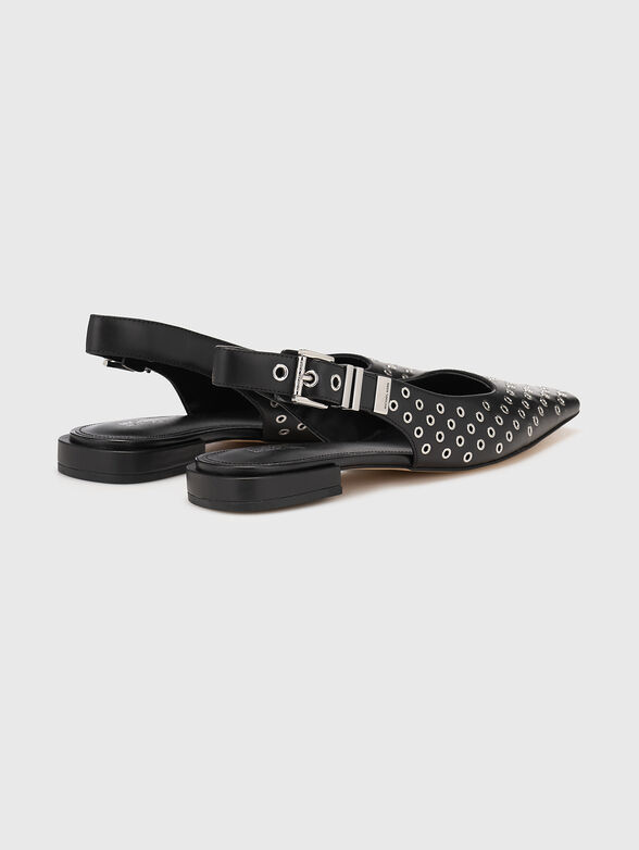 Leather ballet flats - 2