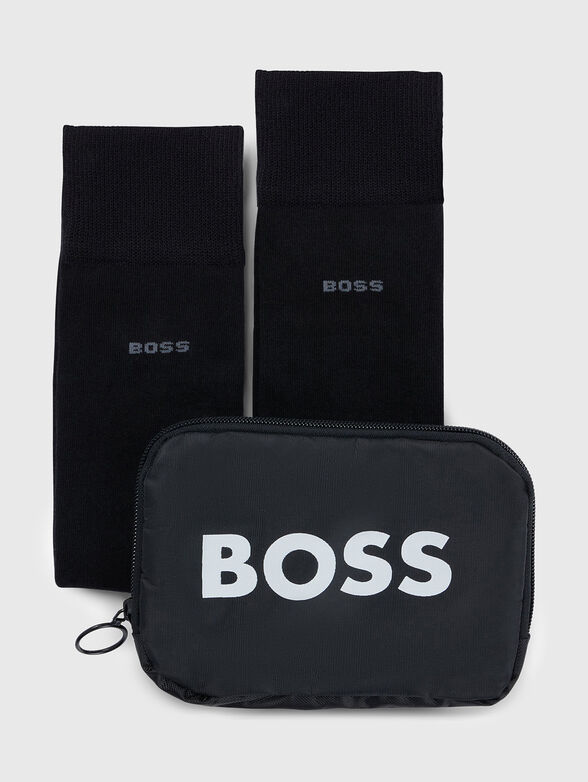 Set of two pairs of socks with logo - 2