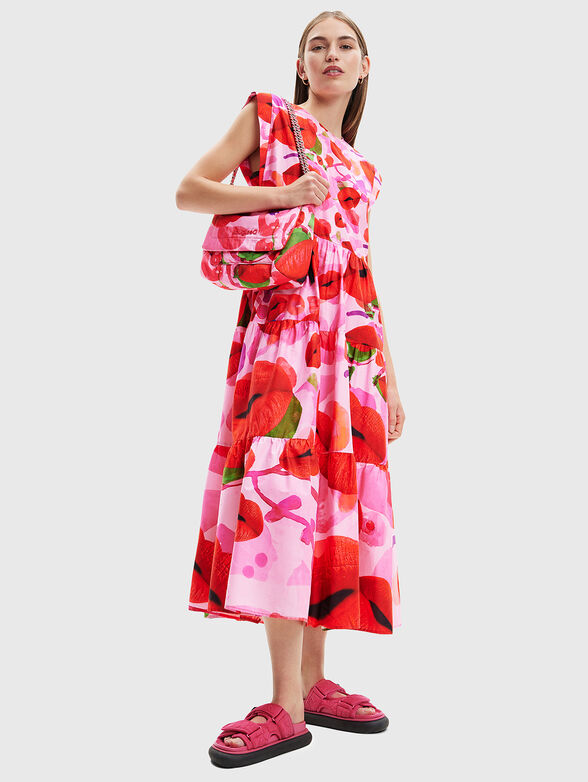 TULIP-LACROIX dress with art print - 4
