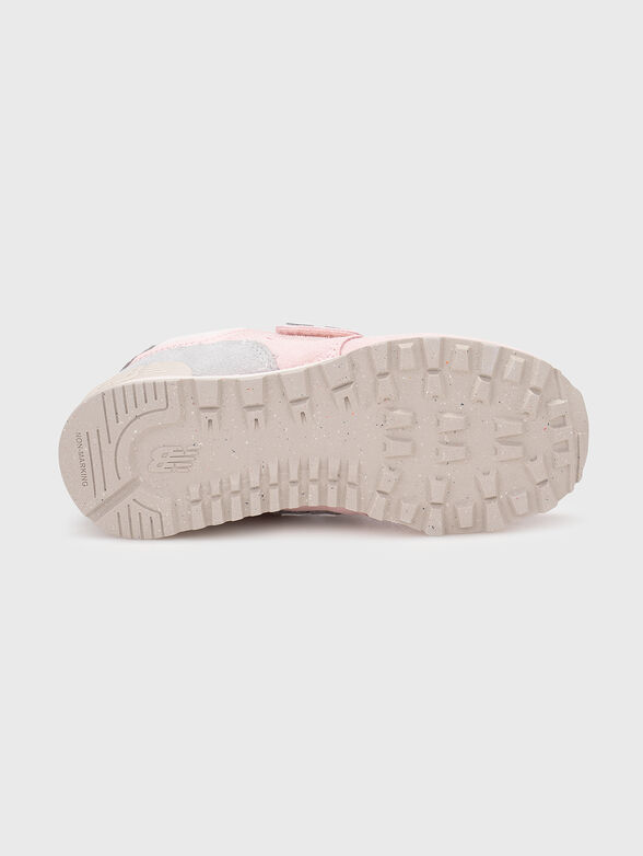 Sports shoes 574 in pink  - 5