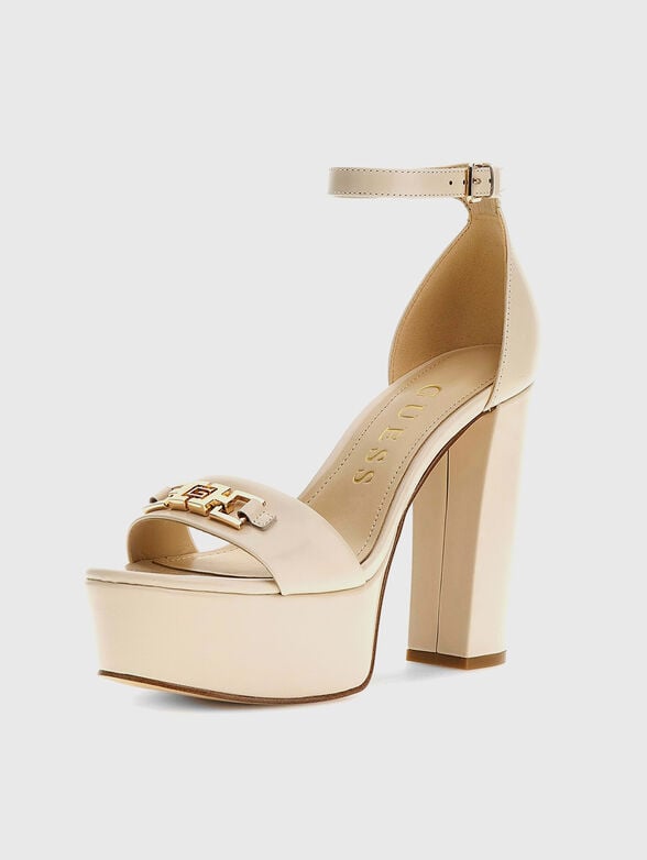 SETTLE sandals on thick heel - 2
