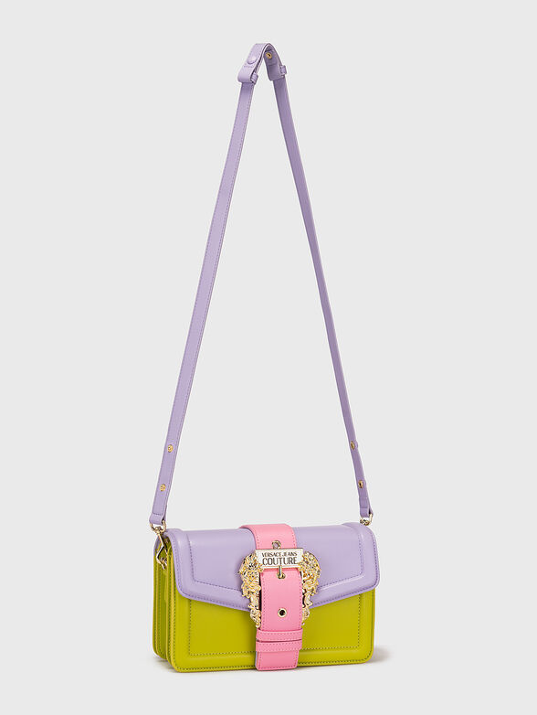 Shoulder bag with accent logo buckle - 2