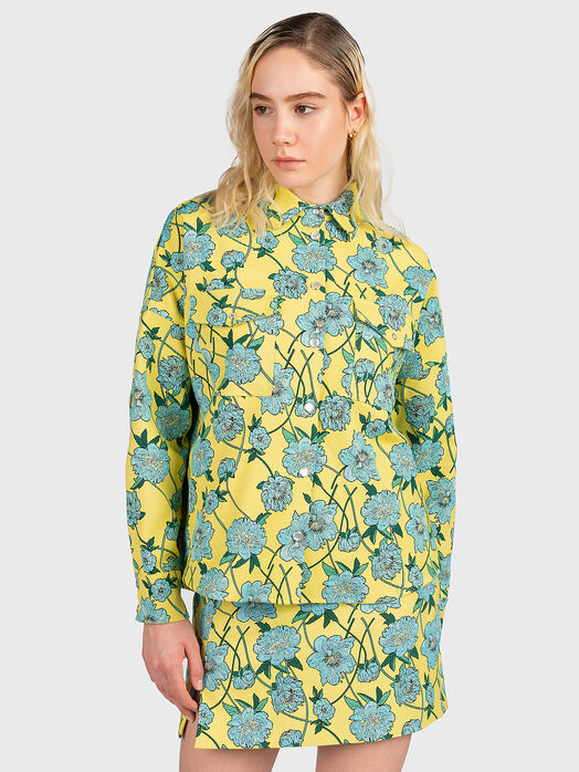 CHLOE shirt with floral motifs