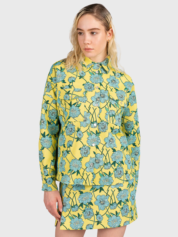 CHLOE shirt with floral motifs - 1