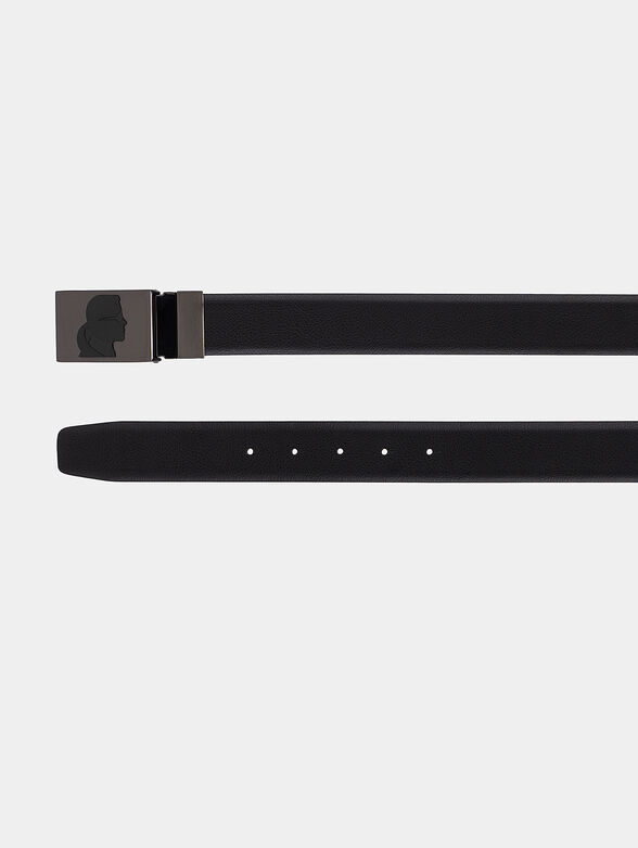 Reversible belt with metal buckle - 4