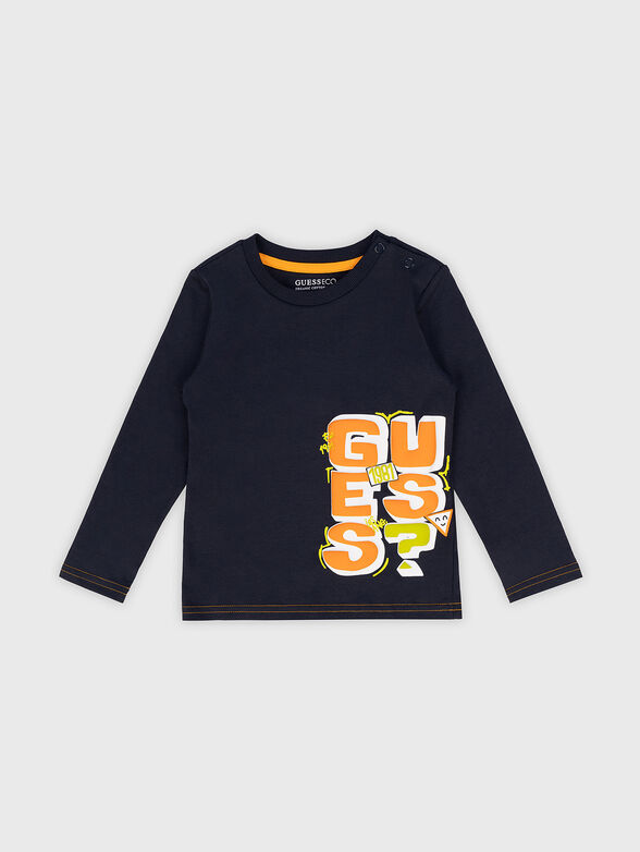 Long sleeve cotton t-shirt  - 1